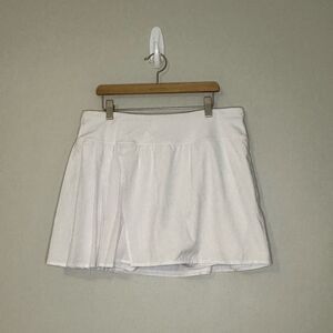 White Tennis Skirt size XL